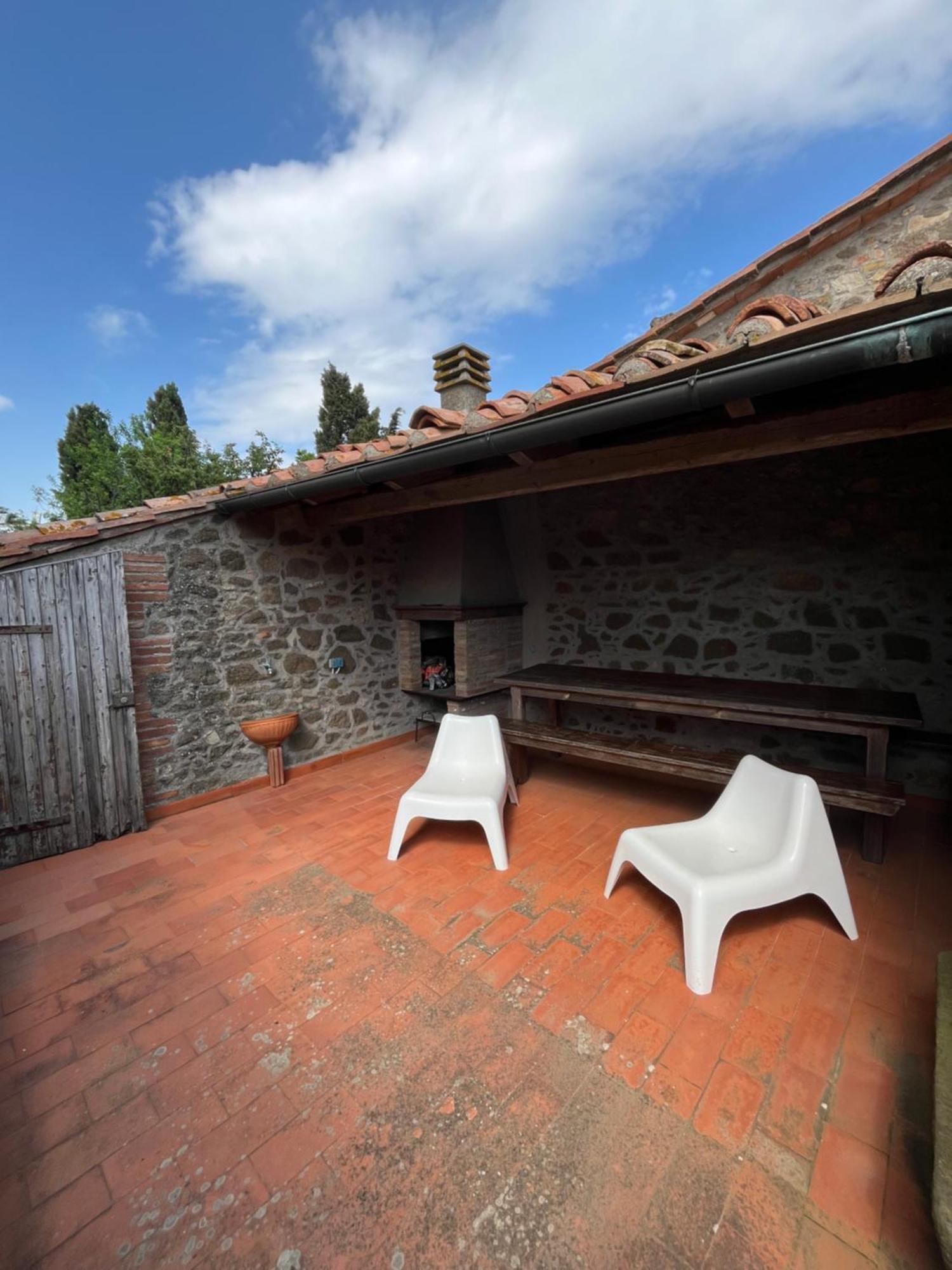 Le Civette Leilighet Montecatini Val di Cecina Eksteriør bilde